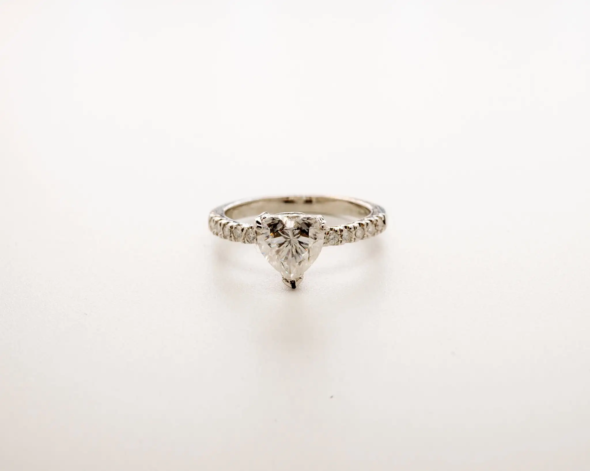 A finished Love, Belle ring, handcrafted in Angeles City